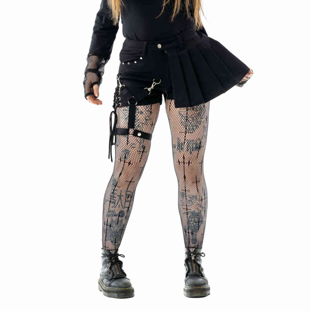 Vixxsin - Blair Pantalon court - Noir